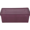 Box rangement textile violette 5 L
