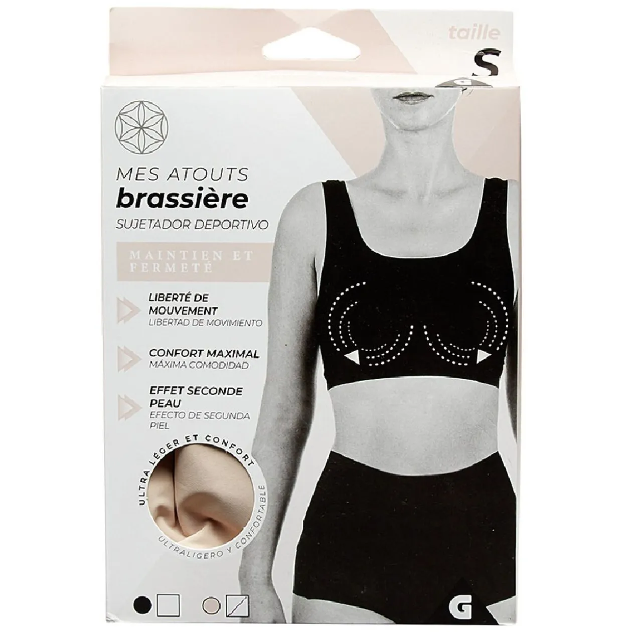Brassière gainante femme