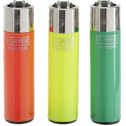 Briquet clipper classique x3