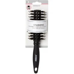Brosse à brushing picots nylon/sanglier perlés Ø24 mm