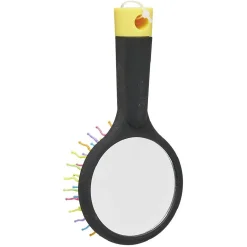 Brosse à cheuveux jaune&noir