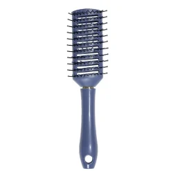 Brosse à cheveux bleue marine