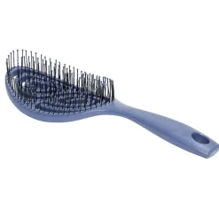 Brosse à cheveux bleue marine