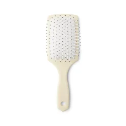 Brosse à cheveux en plastique imprimé 4 coloris