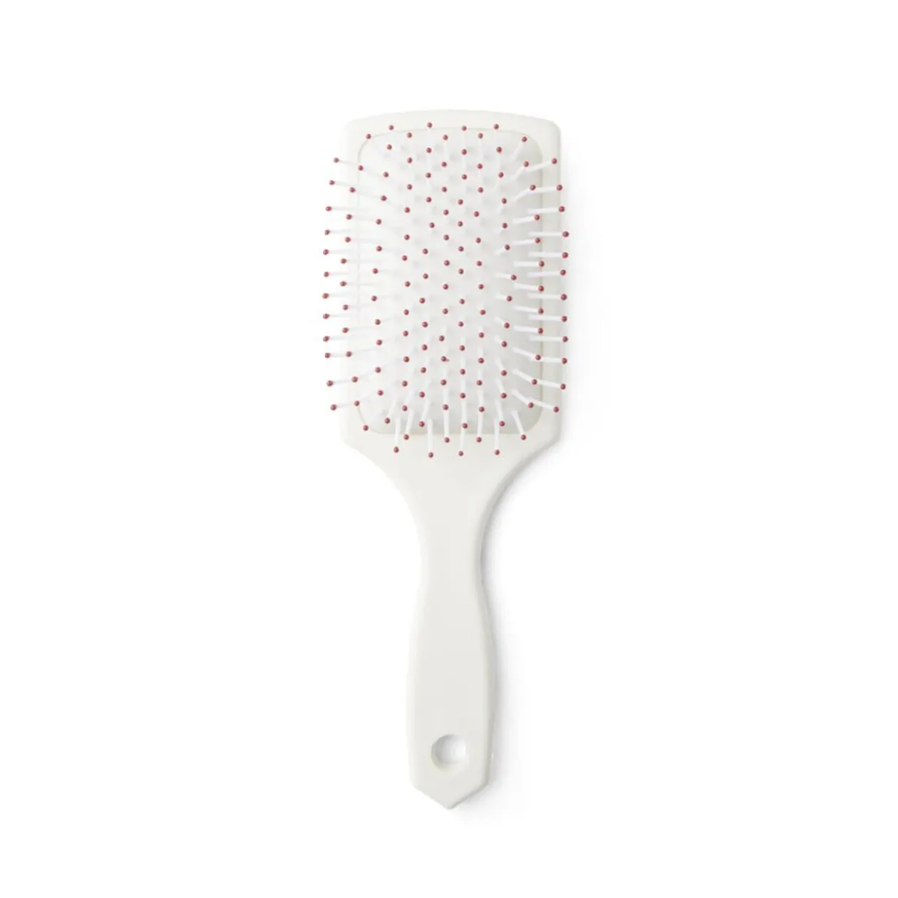 Brosse à cheveux en plastique imprimé 4 coloris