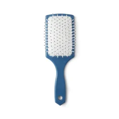Brosse à cheveux en plastique imprimé 4 coloris