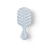 Brosse à cheveux format mini en plastique 3 coloris