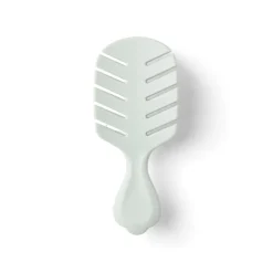 Brosse à cheveux format mini en plastique 3 coloris