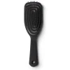 Brosse à cheveux incurvée démêlage et lissage PVC noir