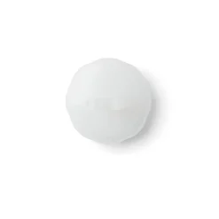 Brosse à cheveux ronde ergonomique en plastique noir et transparent