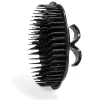 Brosse à cheveux ronde noire Ø8x5cm