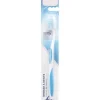 Brosse à dent Medium polyester blanc/bleu