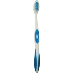Brosse à dent Souple bleue et blanche