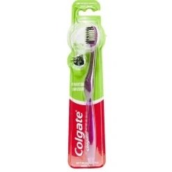 Brosse à dents Colgate charbon infusé poils souples