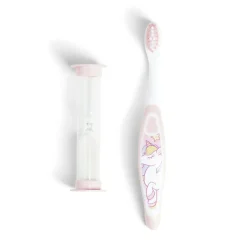 Brosse à dents pour enfant avec sablier 2min - 2 modèles
