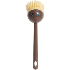 Brosse à vaisselle tête de poupée