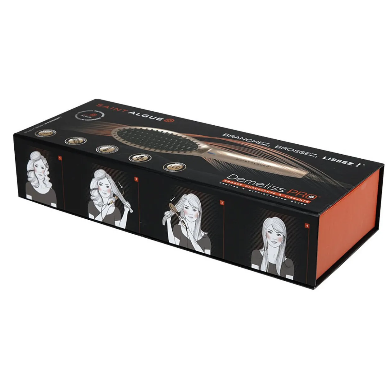 Brosse coiffante Saint Algue Demeliss Pro