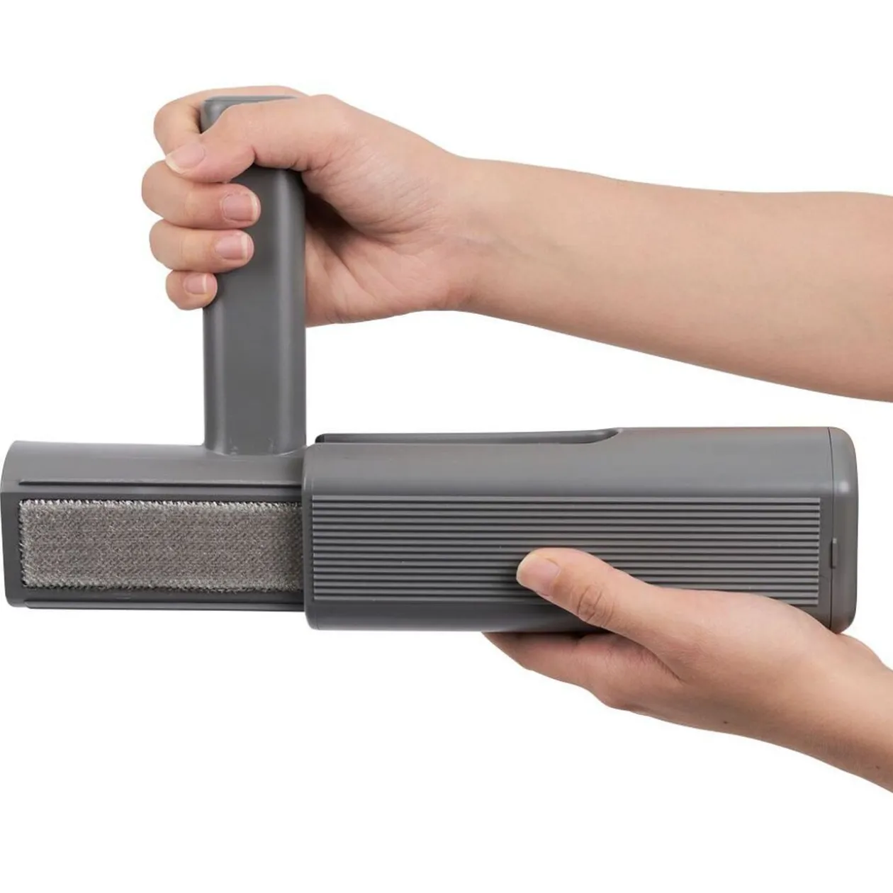 Brosse de nettoyage attrape-poils 2-en-1