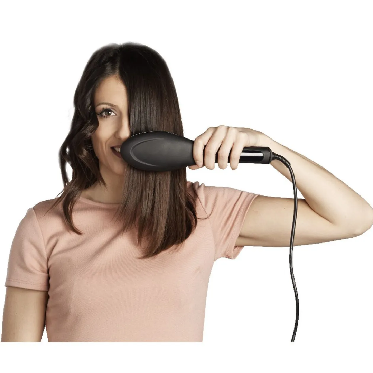 Brosse lissante chauffante