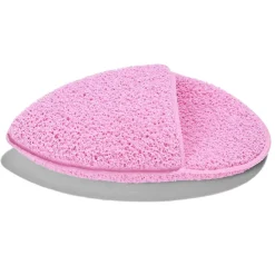 Brosse nettoyante visage en silicone et éponge
