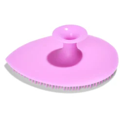 Brosse nettoyante visage en silicone et éponge