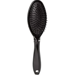 Brosse pneumatique ovale picots perlés pvc noir