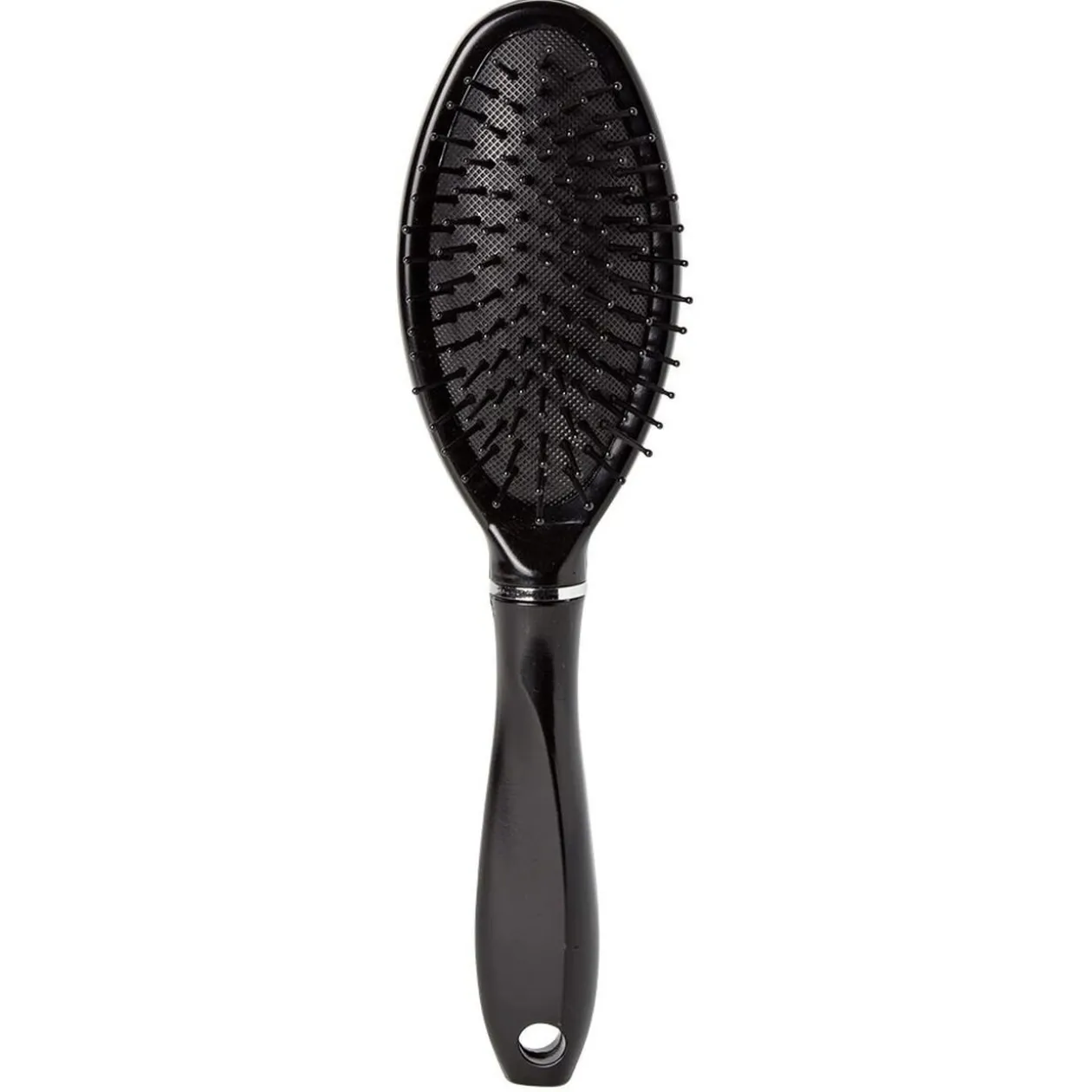 Brosse pneumatique ovale picots perlés pvc noir