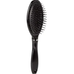 Brosse pneumatique ovale picots perlés pvc noir