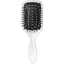 Brosse pneumatique rectangulaire picots perlés pvc gris