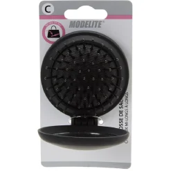 Brosse ronde pneumatique pour sac pvc noir