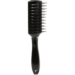 Brosse tunnel multi-usages picots perlés pvc noir