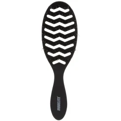 Brosse tunnel multi-usages nylon/sanglier picots perlés noir