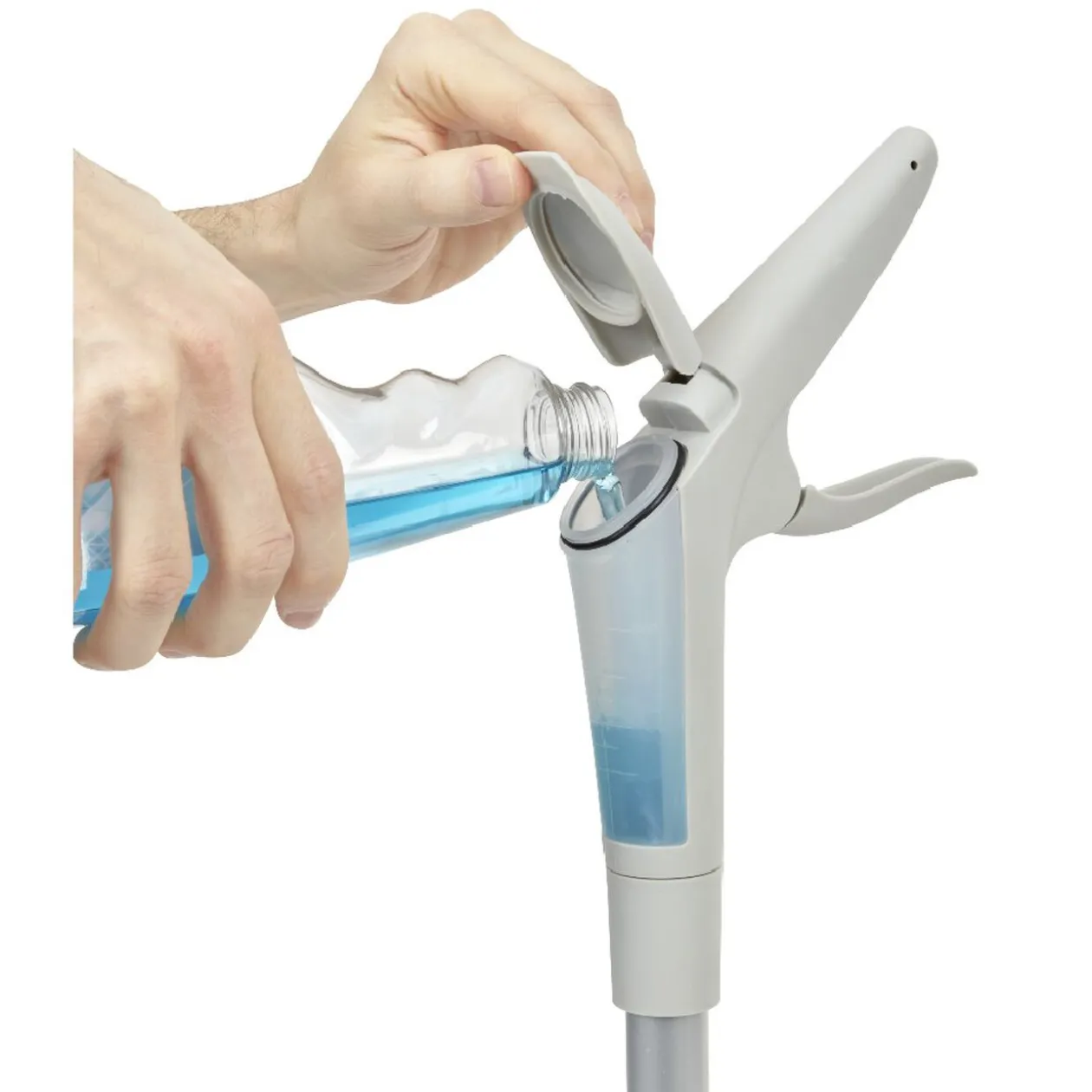 Brosse WC avec spray et recharge