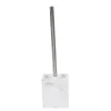 Brosse WC blanche imitation marbre