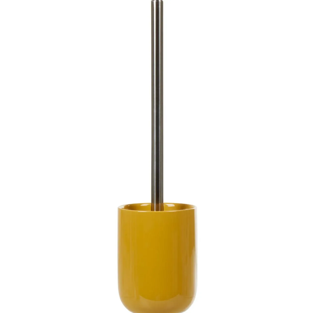 Brosse WC céramique jaune
