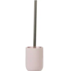 Brosse WC céramique rose