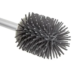 Brosse WC en silicone avec socle récupérateur d'eau