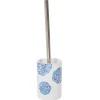 Brosse WC imprimée cyclades bleu