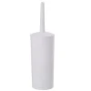 Brosse WC plastique blanche