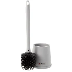 Brosse WC silicone avec socle antidérapant