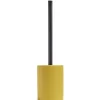 Brosse WC socle rond grès jaune Ø9,2xH36cm