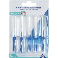 Brossette dentaire x5 polyester bicolore