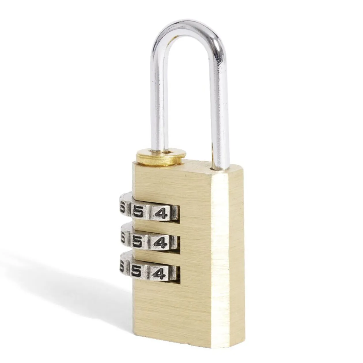 Cadenas à chiffres en laiton massif l.20 mm