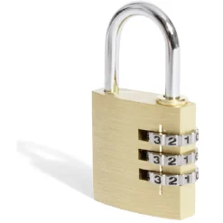 Cadenas à chiffres en laiton massif l.30 mm