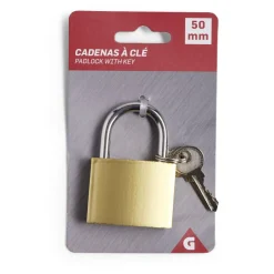 Cadenas à clé 50mm