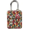 Cadenas combinaison 3 chiffres motif tropical L3,5cm