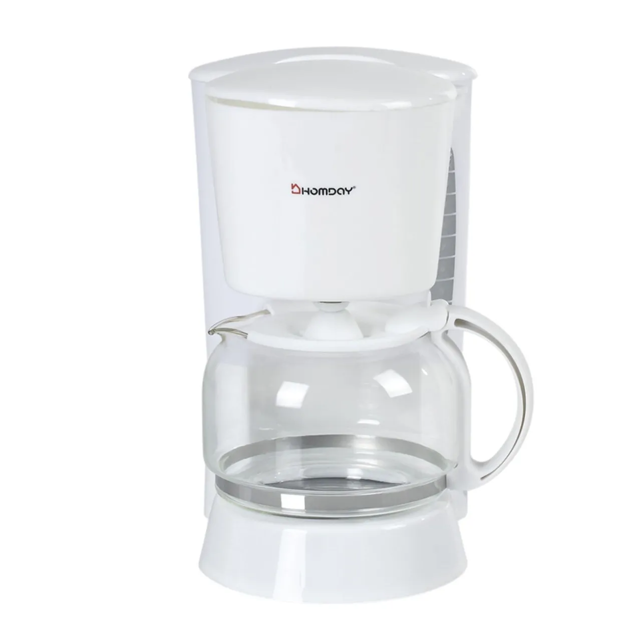 Cafetière électrique blanche Homday