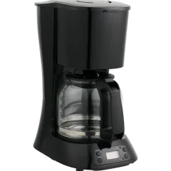 Cafetière programmable Homday noire 1,5L