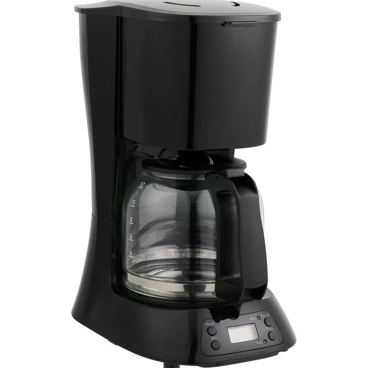 Cafetière programmable Homday noire 1,5L