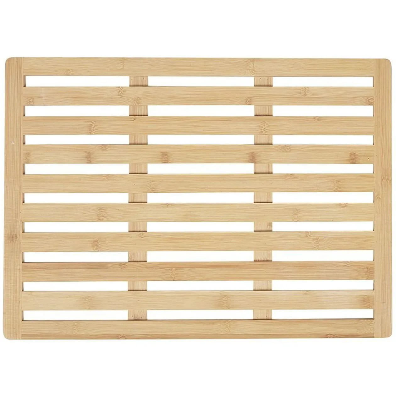 Caillebotis de salle de bain en bambou